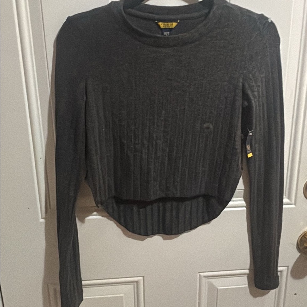 Prince & Fox Charcoal Knit Top